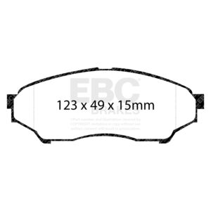 Pastiglie Sportive Stradali EBC Yellowstuff - EBC-DP41347R