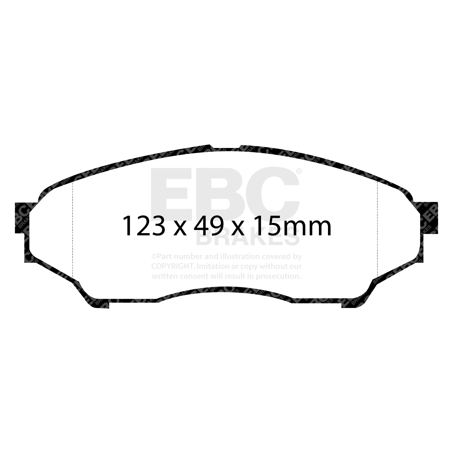 Pastiglie Sportive Stradali EBC Yellowstuff - EBC-DP41347R