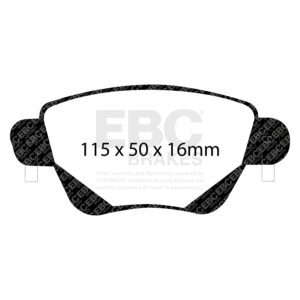 Pastiglie Sportive Stradali EBC Yellowstuff - EBC-DP41350R