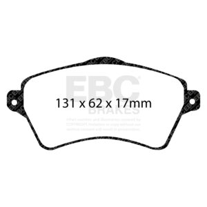 Pastiglie Sportive Stradali EBC Yellowstuff - EBC-DP41352R