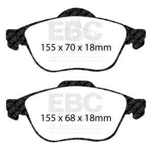 Pastiglie Sportive Stradali EBC Yellowstuff - EBC-DP41353R