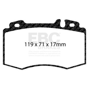 Pastiglie Sportive Stradali EBC Yellowstuff - EBC-DP41363R