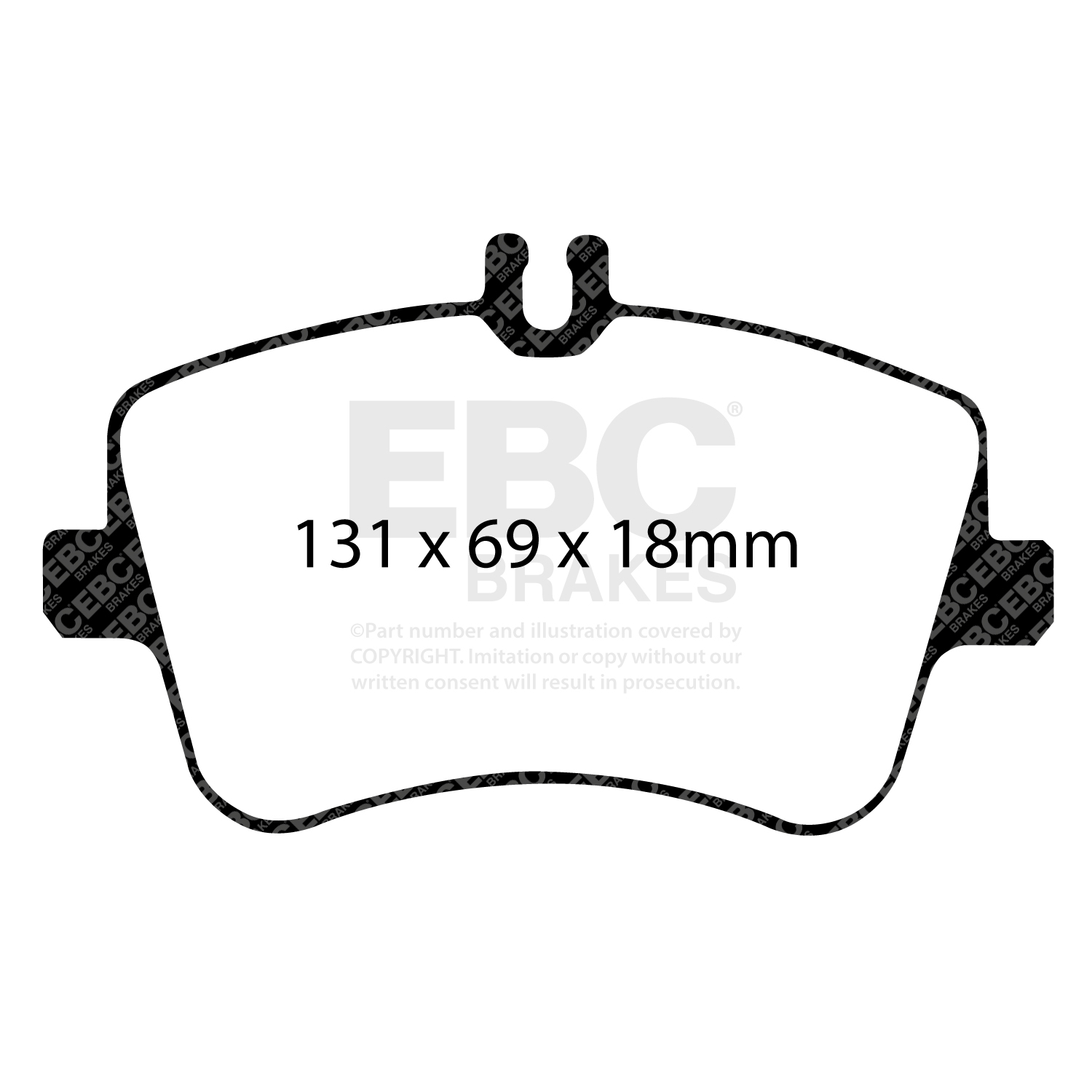 Pastiglie Sportive Stradali EBC Yellowstuff - EBC-DP41365R
