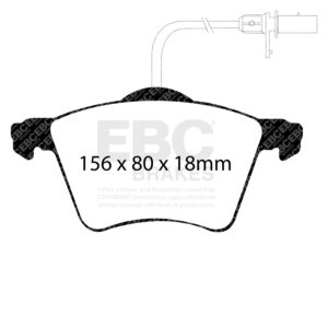 Pastiglie Sportive Stradali EBC Yellowstuff - EBC-DP41368R