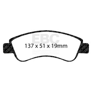 Pastiglie Sportive Stradali EBC Yellowstuff - EBC-DP41374R