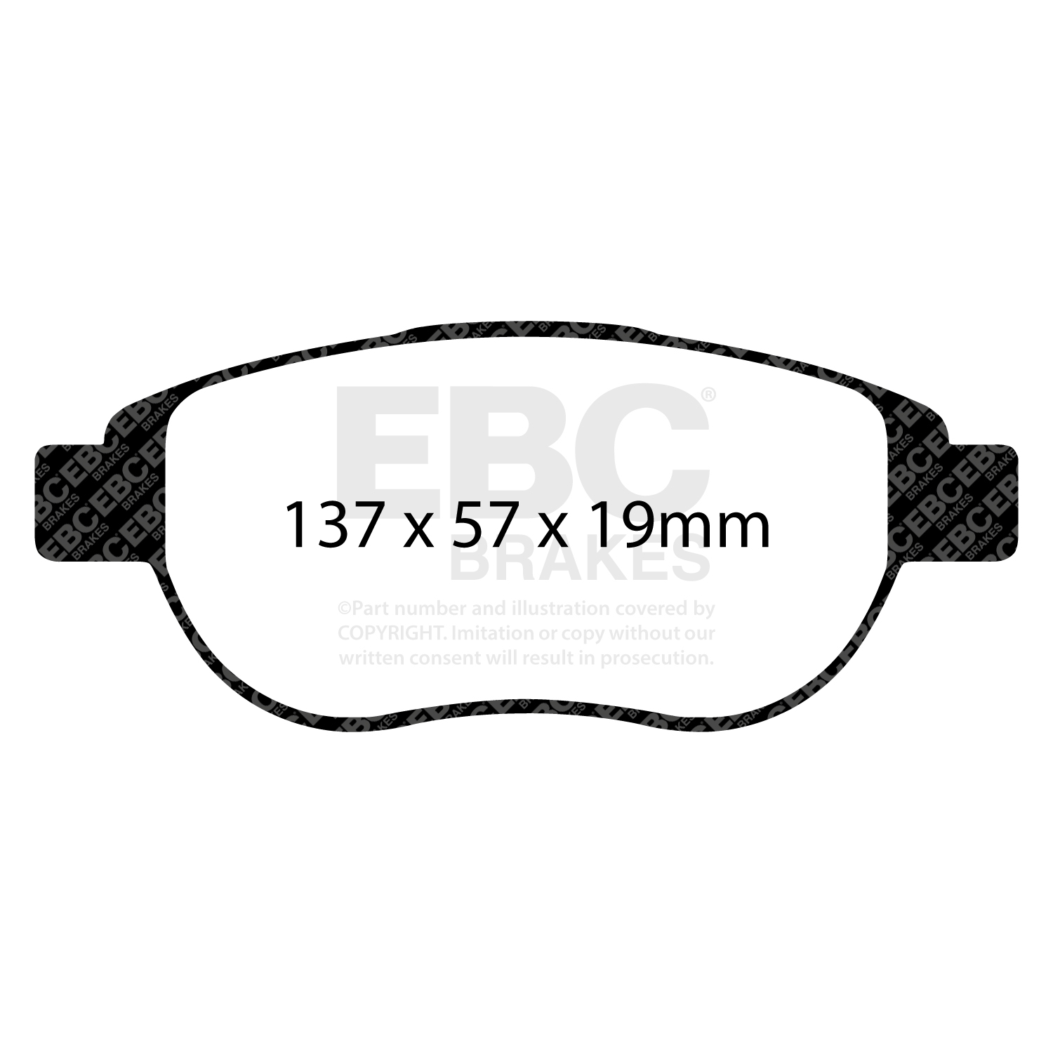 Pastiglie Sportive Stradali EBC Yellowstuff - EBC-DP41375R