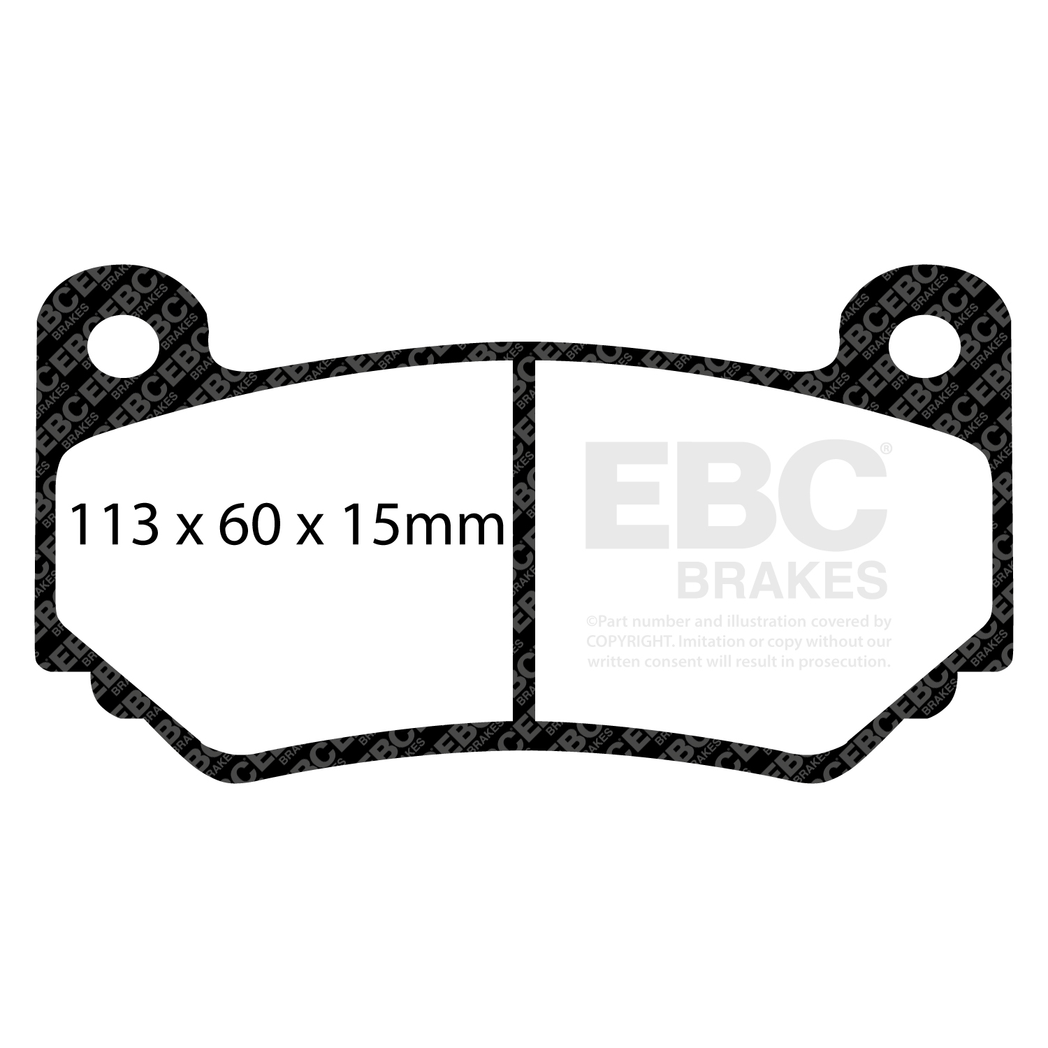Pastiglie Racing EBC RP-X - EBC-DP81377RPX