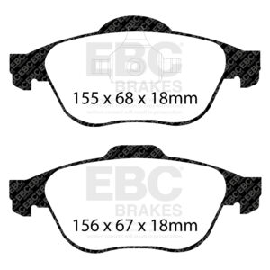 Pastiglie Sportive Stradali EBC Yellowstuff - EBC-DP41394R