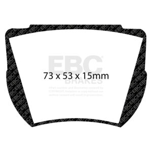 Pastiglie Sportive Stradali EBC Yellowstuff - EBC-DP4141R