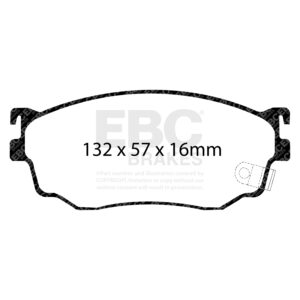 Pastiglie Sportive Stradali EBC Yellowstuff - EBC-DP41411R