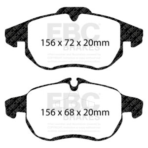 Pastiglie Sportive Stradali EBC Yellowstuff - EBC-DP41414R