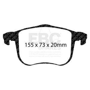 Pastiglie Sportive Stradali EBC Yellowstuff - EBC-DP41416R