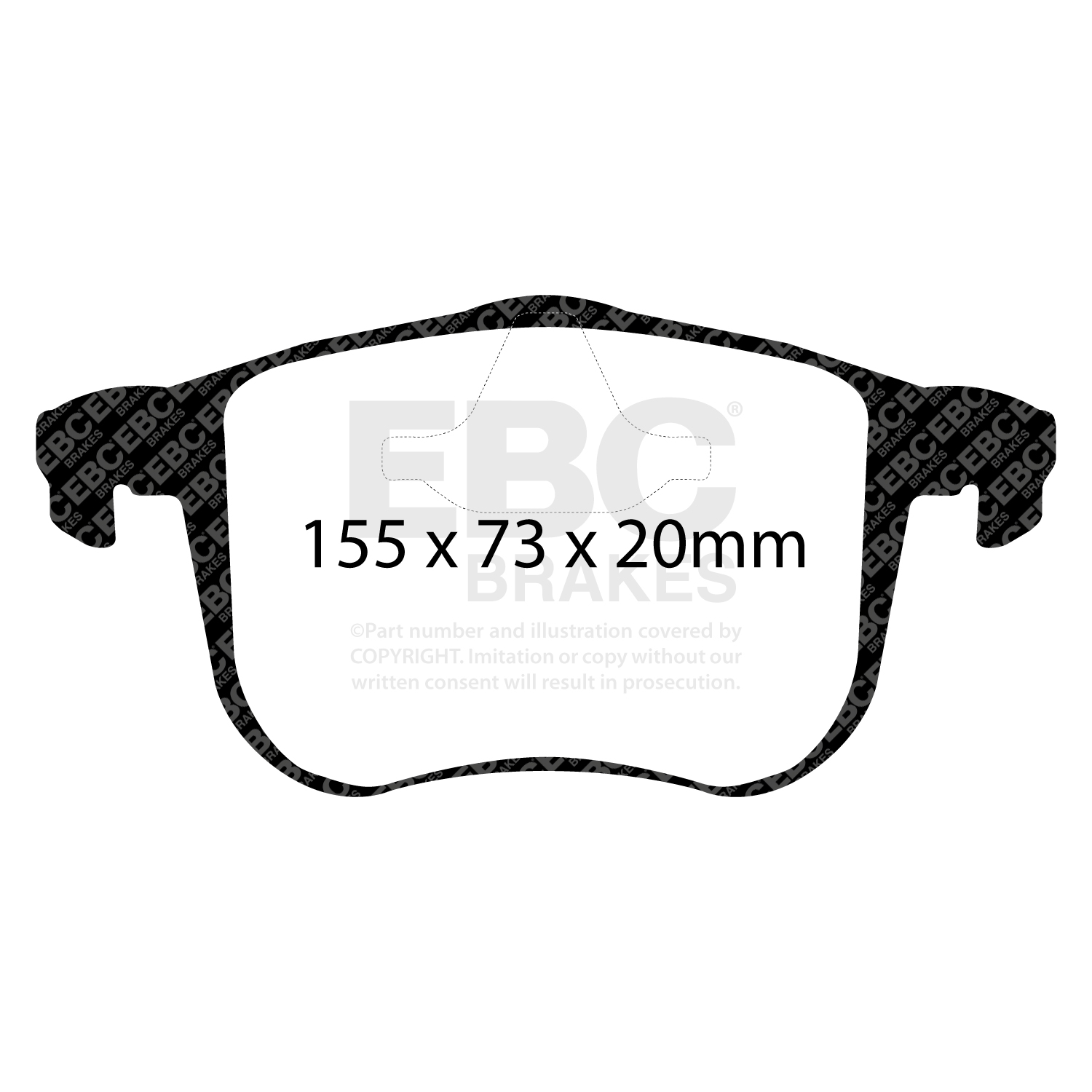 Pastiglie Sportive Stradali EBC Yellowstuff - EBC-DP41416R