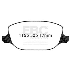Pastiglie Sportive Stradali EBC Yellowstuff - EBC-DP41425R