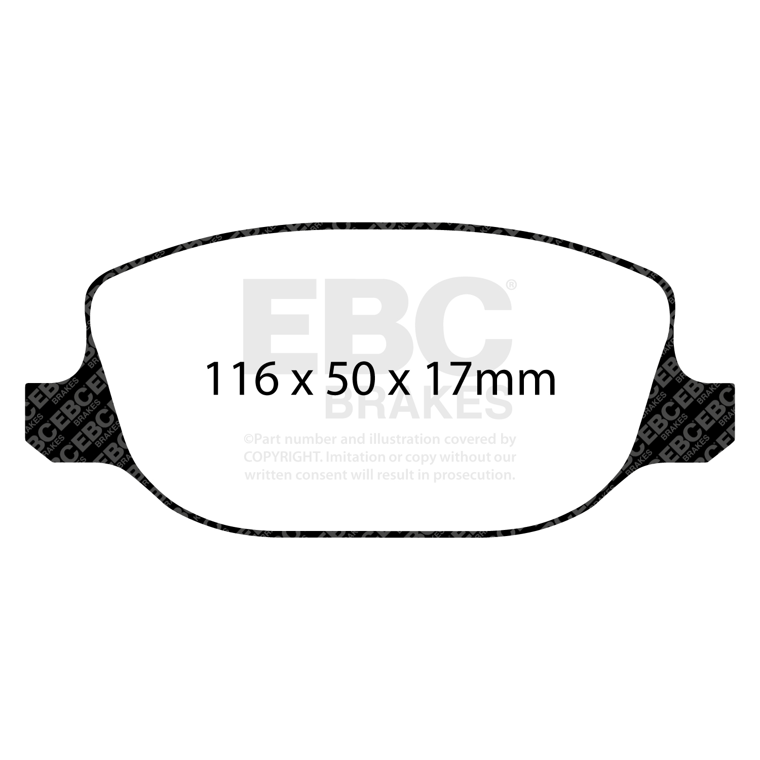 Pastiglie Sportive Stradali EBC Yellowstuff - EBC-DP41425R