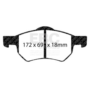 Pastiglie Sportive Stradali EBC Yellowstuff - EBC-DP41427R