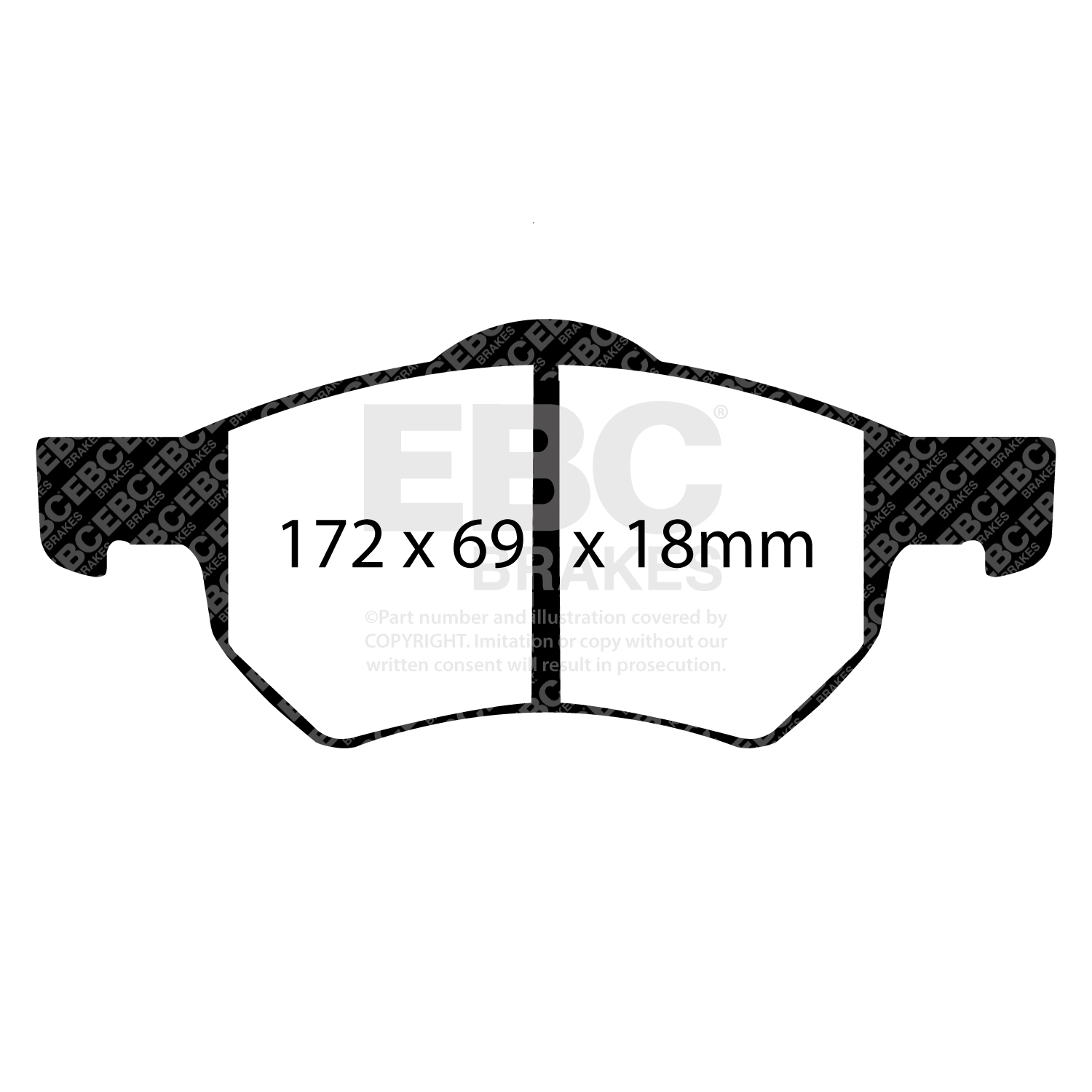 Pastiglie Sportive Stradali EBC Yellowstuff - EBC-DP41427R
