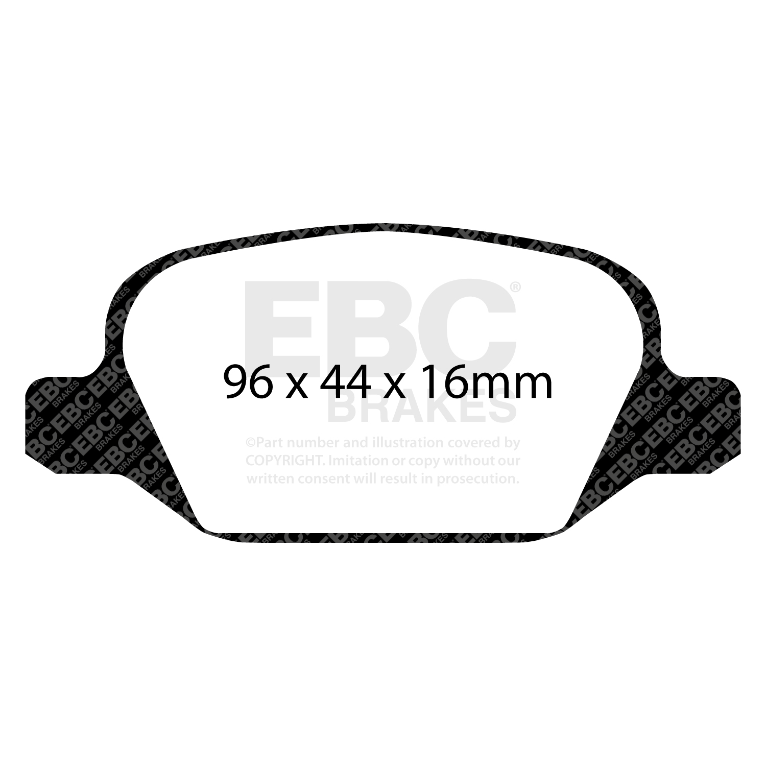 Pastiglie Sportive Stradali EBC Yellowstuff - EBC-DP41430R