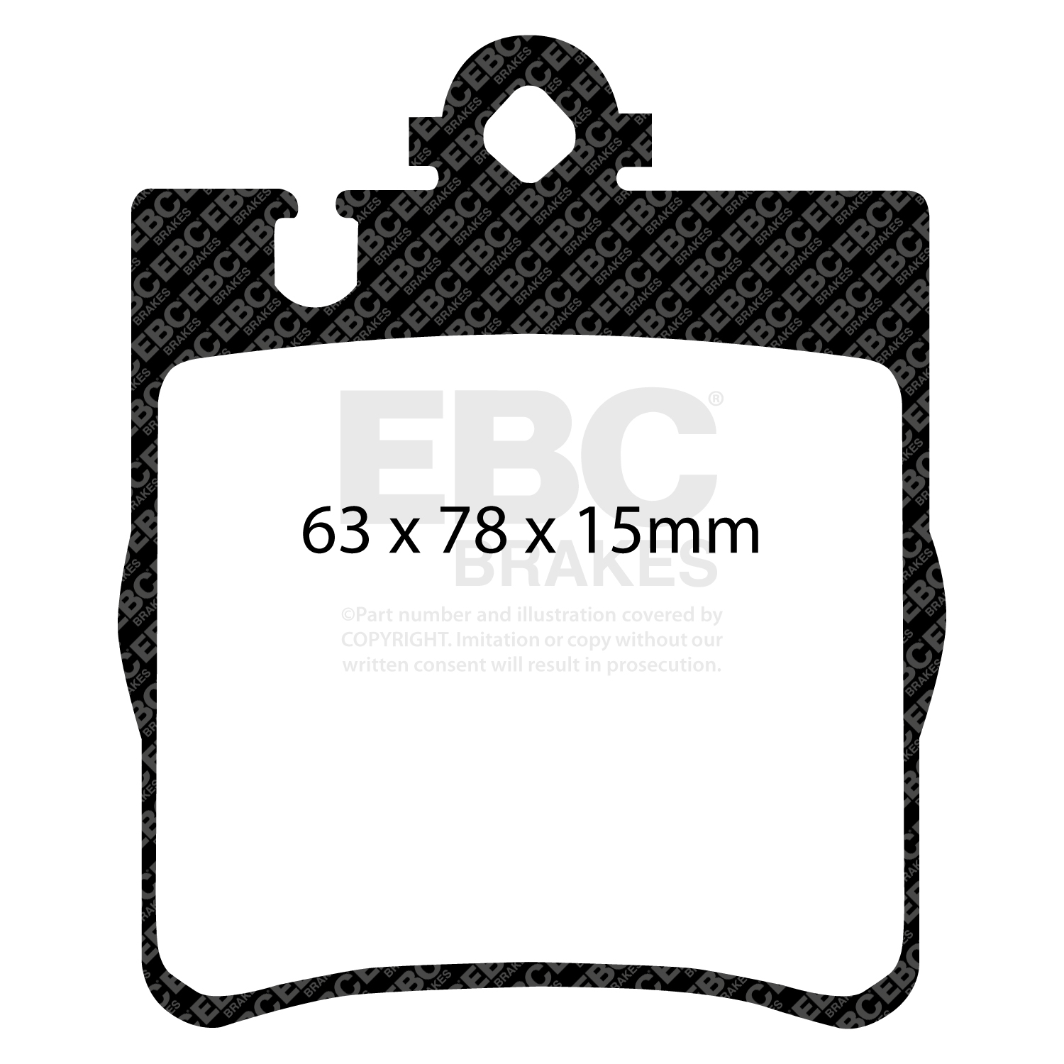 Pastiglie Sportive Stradali EBC Yellowstuff - EBC-DP41441R