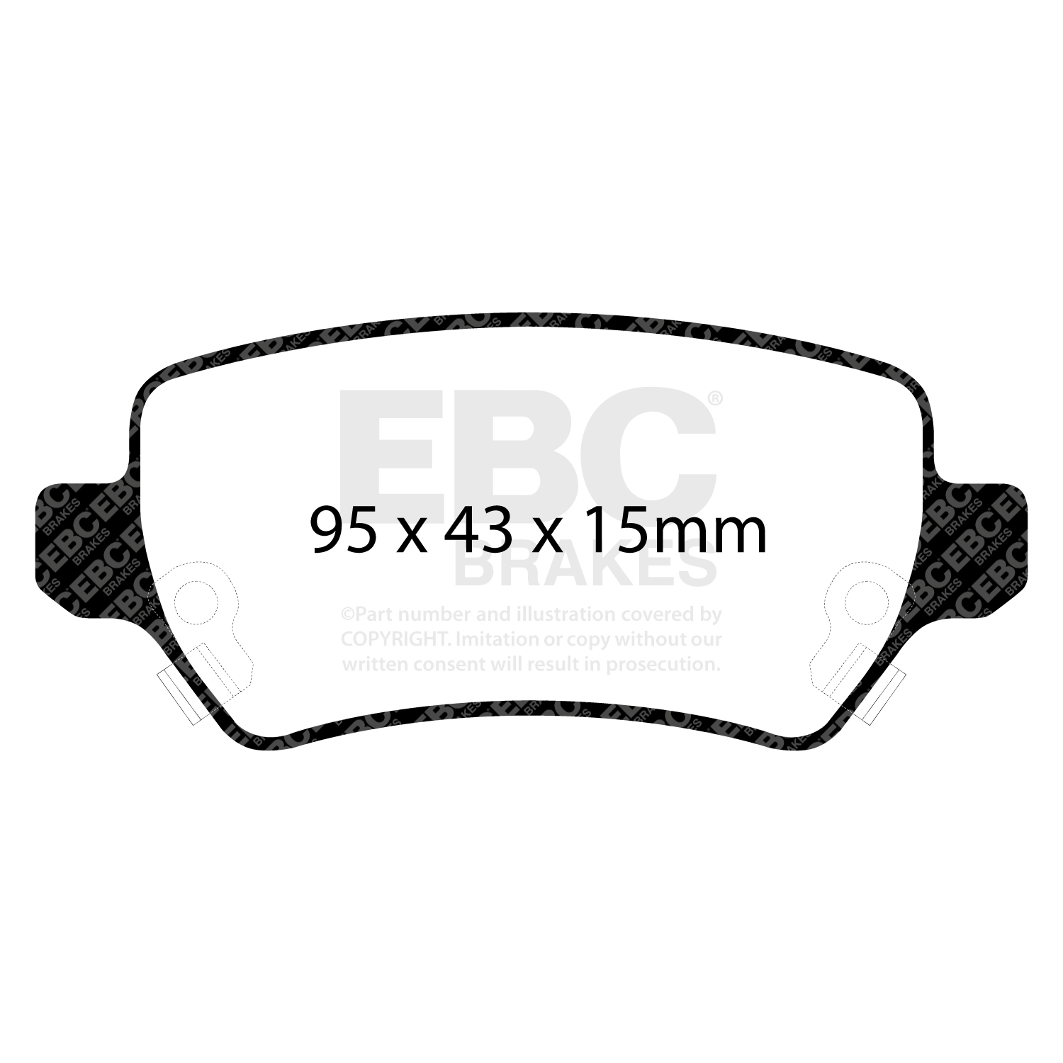 Pastiglie Sportive Stradali EBC Yellowstuff - EBC-DP41447R