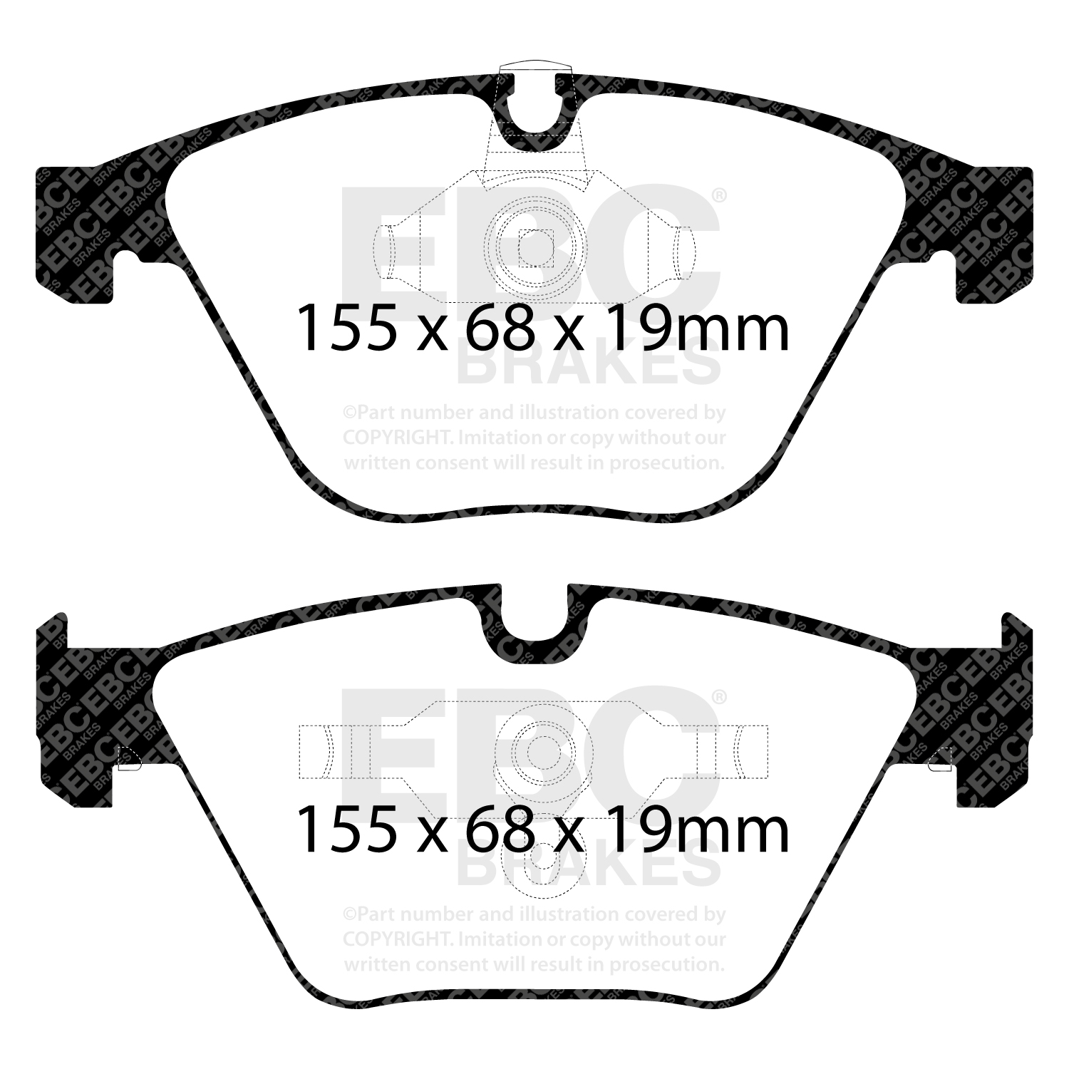 Pastiglie Racing EBC RP-X - EBC-DP81449RPX