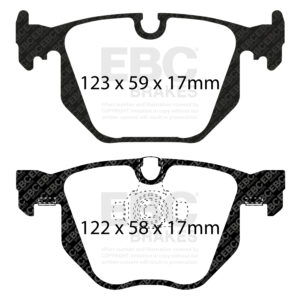 Pastiglie Sportive Stradali EBC Yellowstuff - EBC-DP41450R