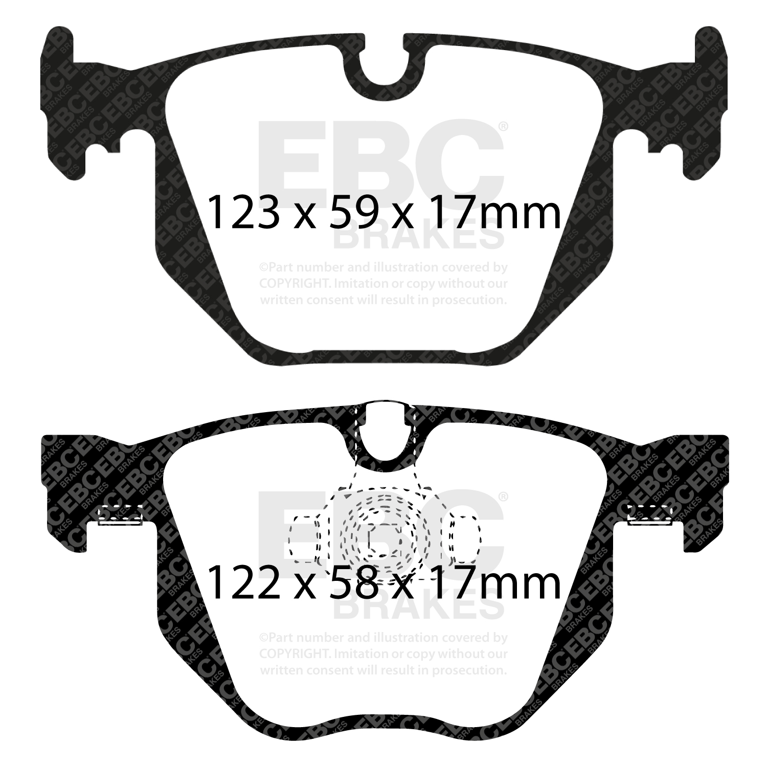 Pastiglie Sportive Stradali EBC Yellowstuff - EBC-DP41450R