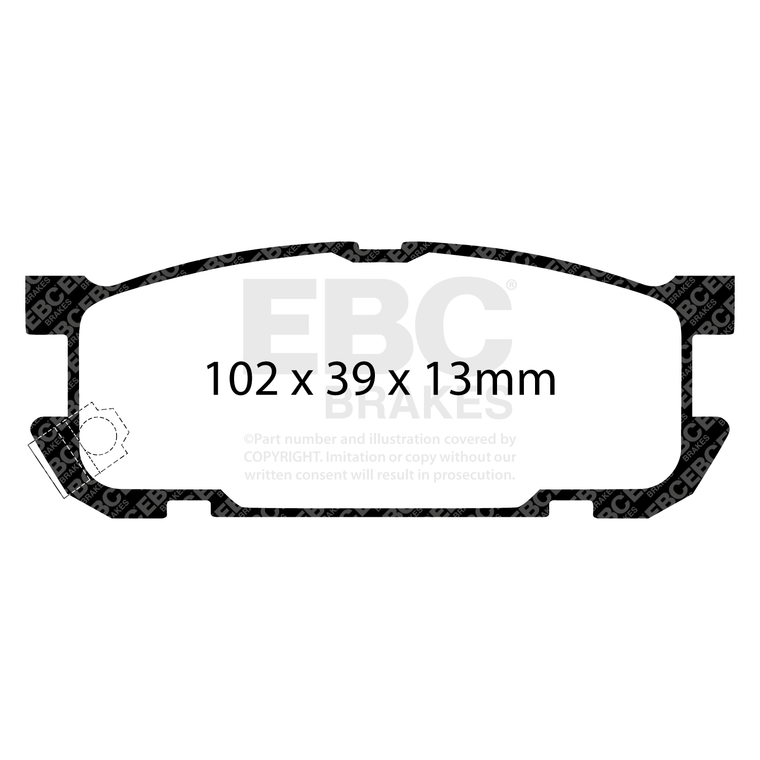Pastiglie Sportive Stradali EBC Yellowstuff - EBC-DP41453R