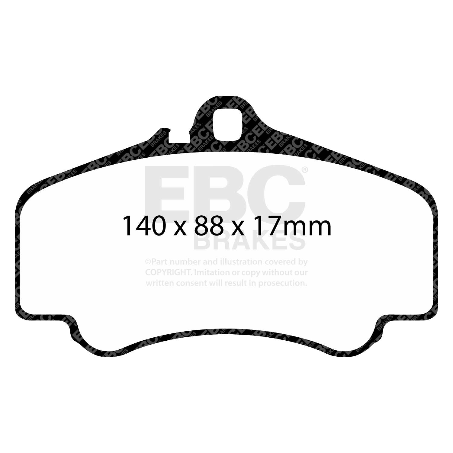Pastiglie Racing EBC RP-X - EBC-DP81454RPX
