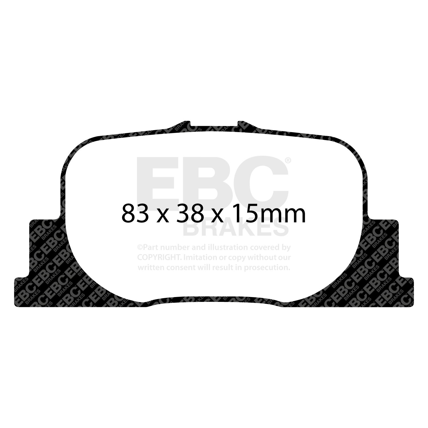 Pastiglie Sportive Stradali EBC Yellowstuff - EBC-DP41456R