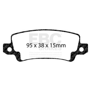 Pastiglie Sportive Stradali EBC Yellowstuff - EBC-DP41458R