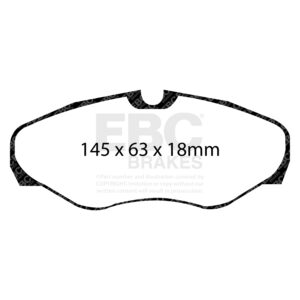 Pastiglie Sportive Stradali EBC Yellowstuff - EBC-DP41461R