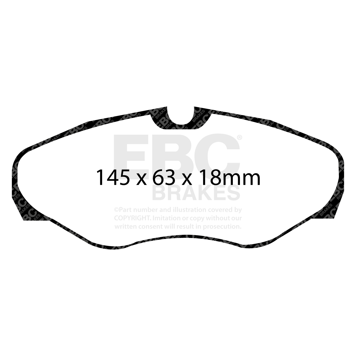 Pastiglie Sportive Stradali EBC Yellowstuff - EBC-DP41461R