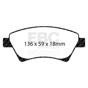 Pastiglie Sportive Stradali EBC Yellowstuff - EBC-DP41468R