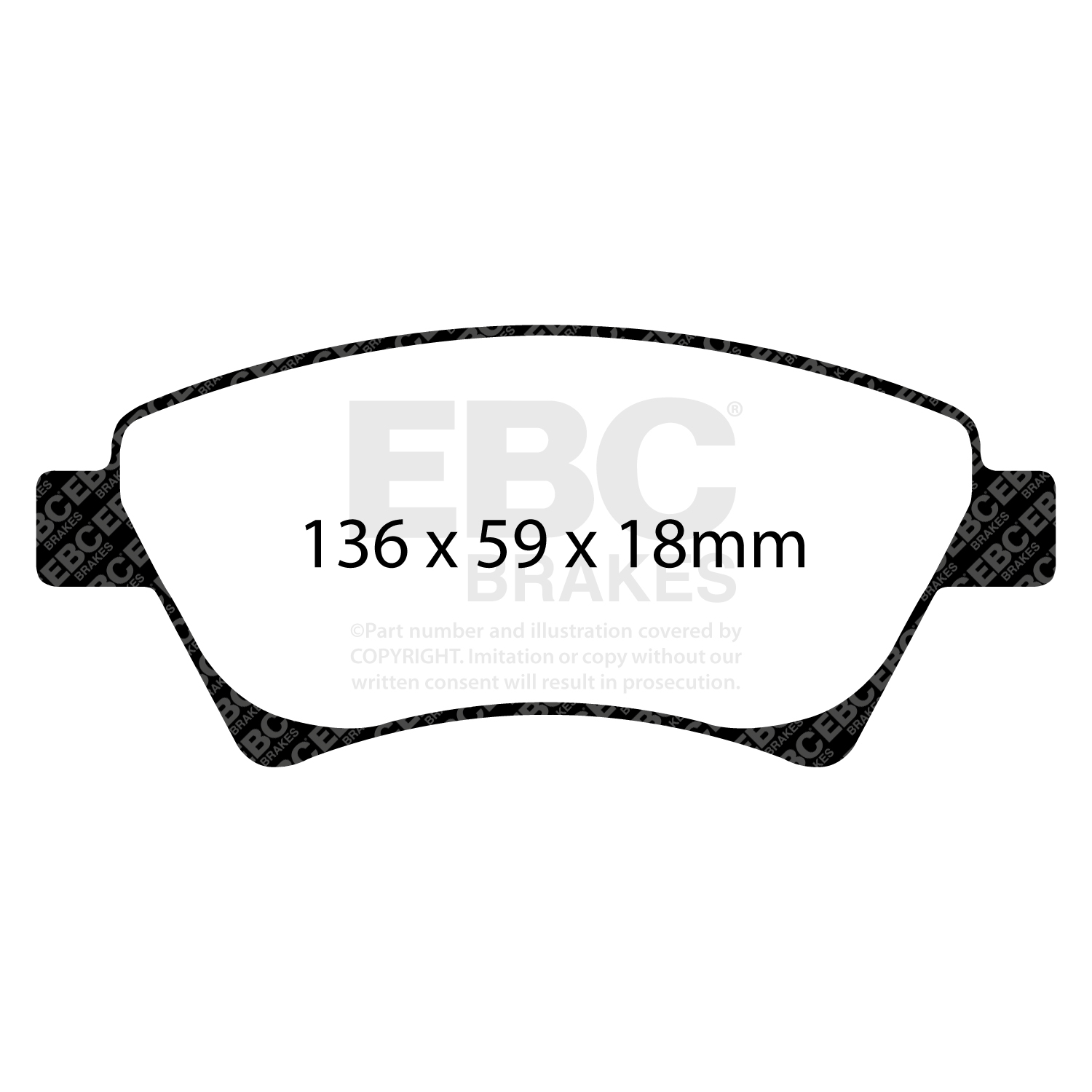 Pastiglie Sportive Stradali EBC Yellowstuff - EBC-DP41468R