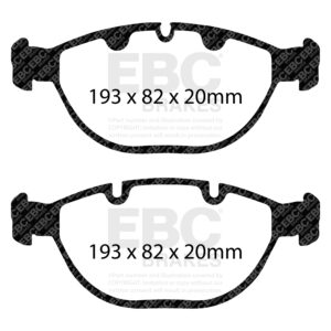 Pastiglie Sportive Stradali EBC Yellowstuff - EBC-DP41472R