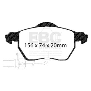 Pastiglie Sportive Stradali EBC Yellowstuff - EBC-DP41483R