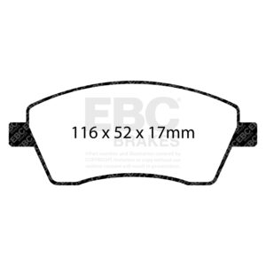 Pastiglie Sportive Stradali EBC Yellowstuff - EBC-DP41485R