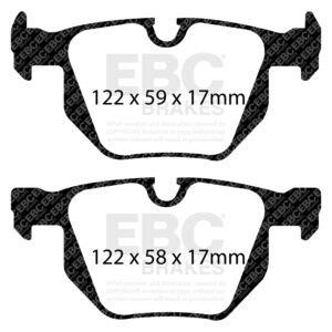 Pastiglie Sportive Stradali EBC Yellowstuff - EBC-DP41494R