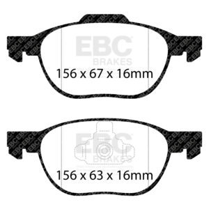 Pastiglie Sportive Stradali EBC Yellowstuff - EBC-DP41524R