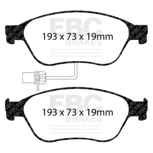 Pastiglie Sportive Stradali EBC Yellowstuff - EBC-DP41535R