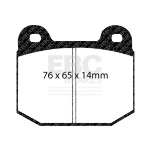 Pastiglie Sportive Stradali EBC Yellowstuff - EBC-DP41537R