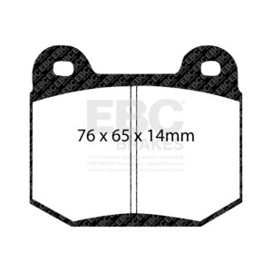 Pastiglie Sportive Stradali EBC Yellowstuff - EBC-DP41538R