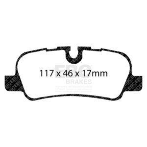 Pastiglie Sportive Stradali EBC Yellowstuff - EBC-DP41542R
