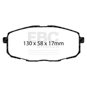 Pastiglie Sportive Stradali EBC Yellowstuff - EBC-DP41562R