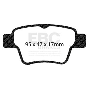 Pastiglie Sportive Stradali EBC Yellowstuff - EBC-DP41575R
