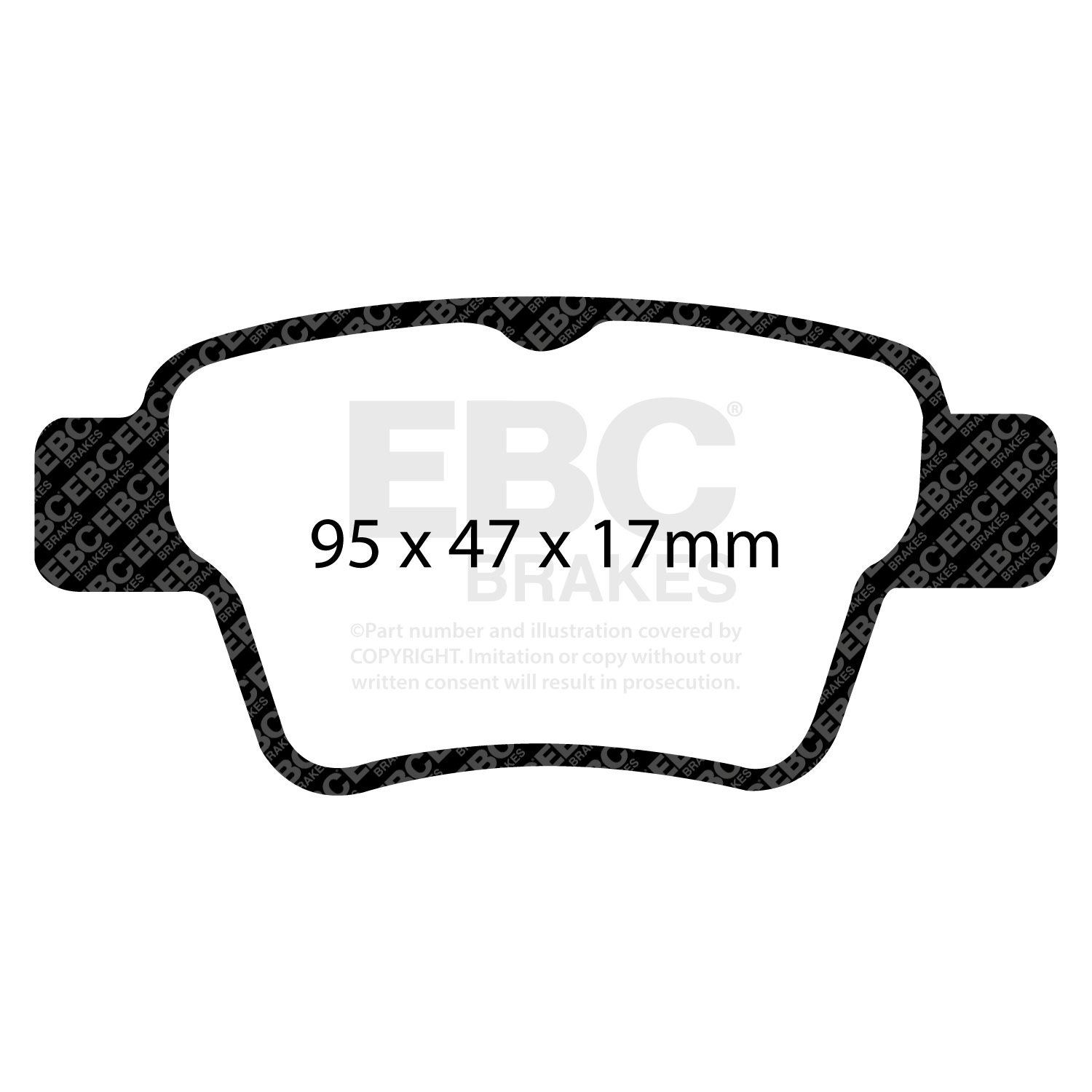 Pastiglie Sportive Stradali EBC Yellowstuff - EBC-DP41575R