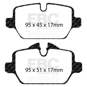 Pastiglie Sportive Stradali EBC Yellowstuff - EBC-DP41576R