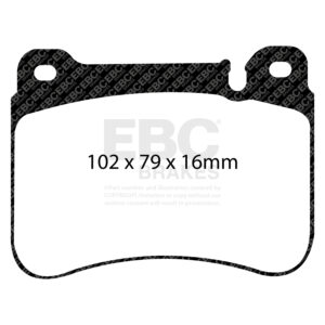 Pastiglie Sportive Stradali EBC Yellowstuff - EBC-DP41590R