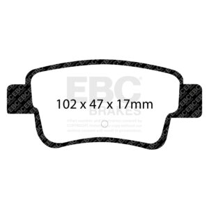 Pastiglie Sportive Stradali EBC Yellowstuff - EBC-DP41599R